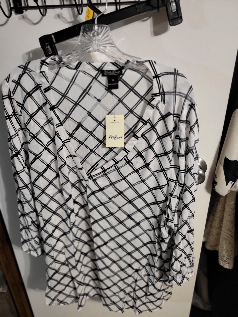 NEW LUCKY BRAND BUTTON DOWN SHIRT SZ 3XL